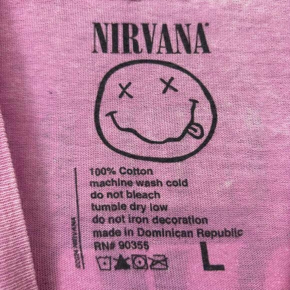 Nirvana In Utero Grunge Rock Tshirt Size Large - Picture 4 of 5